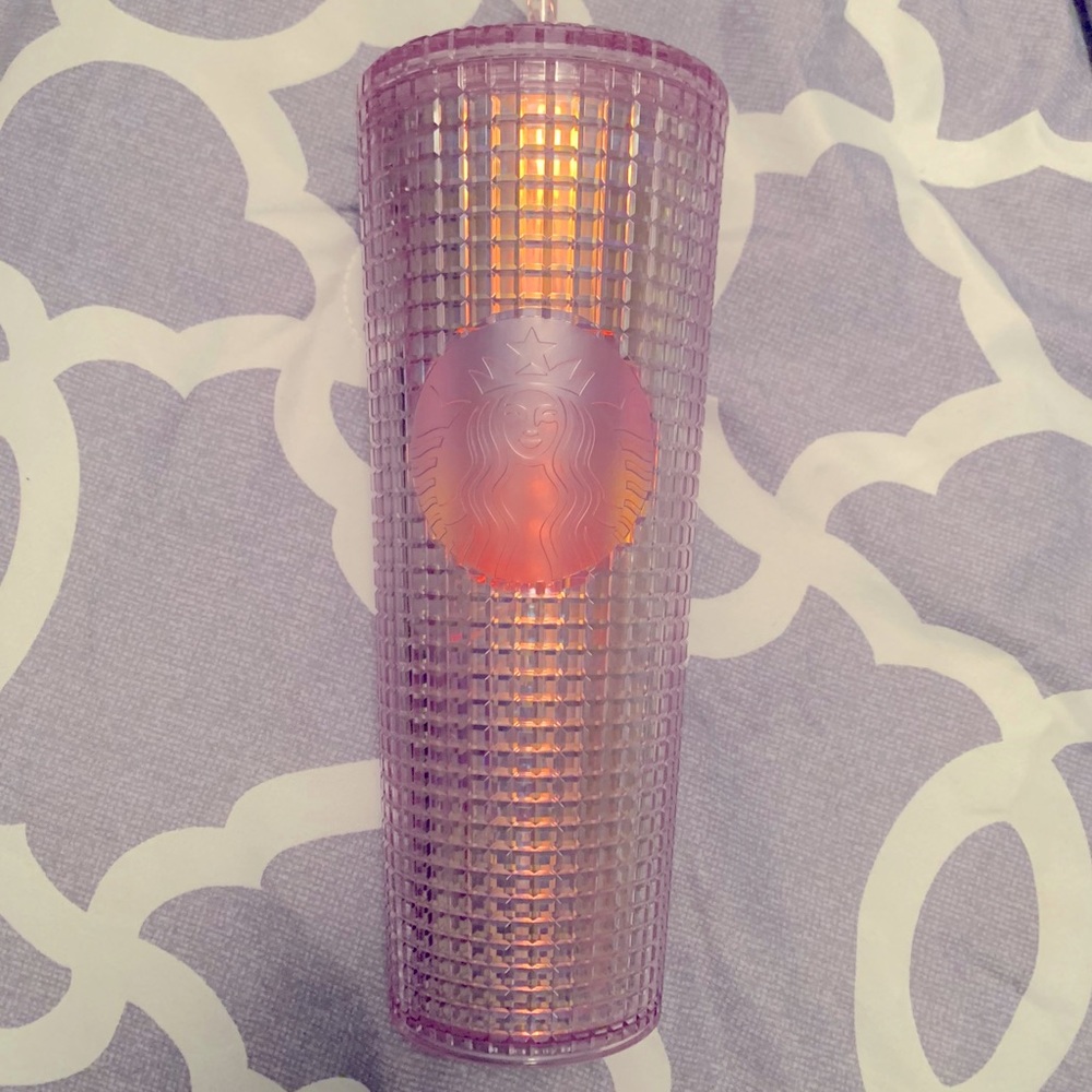 Starbucks 2020 Studded Grid Tumbler in Pink